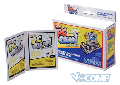 Чистящие солфетки Manhattan Anti-Static Multi Surface Cleaning