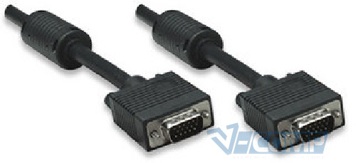 Кабель Manhattan VGA - VGA, 7.5м, Black