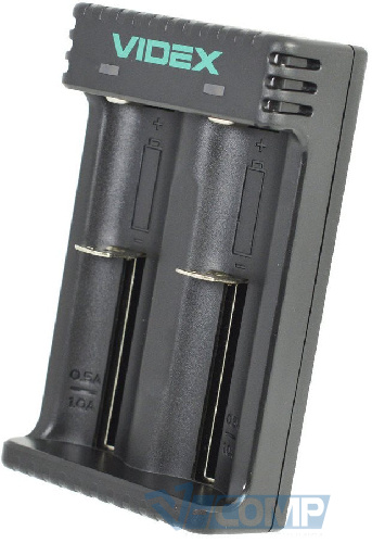 Зарядное устройство Videx VCH-L200, 18650/26650, Black