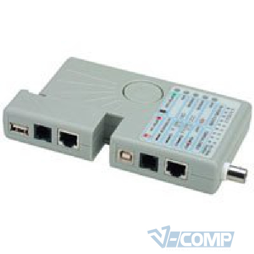 Network cable tester RX-1000, RJ12RJ45RG-58USB