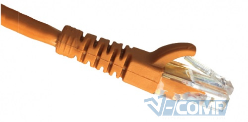 Патч-корд OK-Net UTP 24AWG LZOH 0.5м, CAT6, Orange (OK-PC9060-O-LSZH)