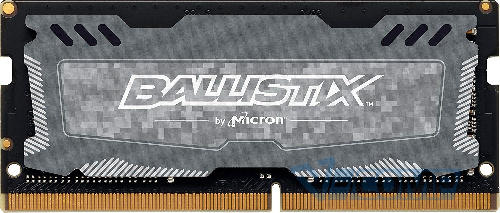 Оперативная память для ноутбука So-dimm Micron Crucial DDR4 2400Mhz 8Gb Ballistix Sport Grey (BLS8G4S240FSDK)