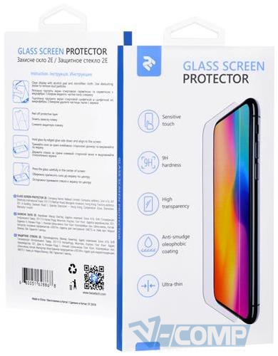 Защитное стекло 2E Glass Screen Protector Clear для Redmi Note 7 (2E-TGMI-N7-25D)