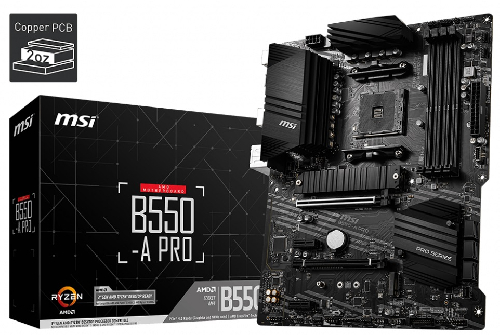 Материнська плата AM4 MSI B550-A Pro (B550-A Pro)