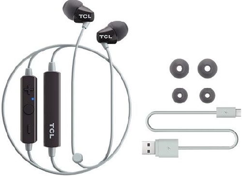 Наушники TCL SOCL100 Bluetooth, Phantom Black (SOCL100BTBK-EU)