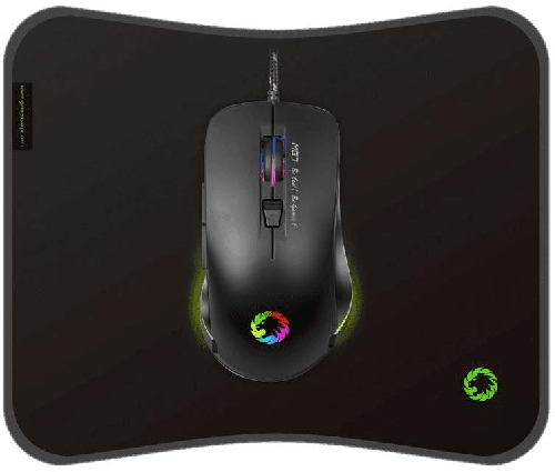 Комплект мышь + коврик GameMax MG7 2in1, Black (MG7 2in1)