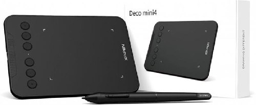 Графический планшет XP-Pen Deco Mini 4, Black (Deco Mini 4)