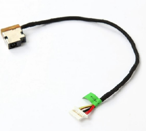 Разъем питания для ноутбука HP PJ888 (4.5x3.0mm+center pin),8-pin,14см, с кабелем (A49091)