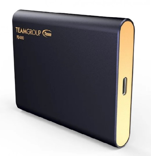 Накопичувач SSD Portable Team PD400, 480Gb, Dark Blue (T8FED4480G0C108)