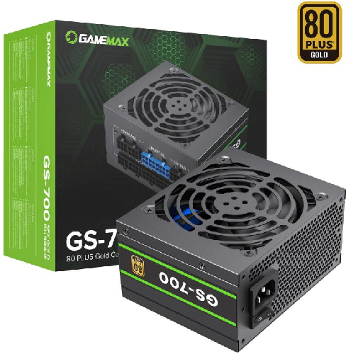 Блок живлення GameMax GS-700 80 Gold, 700W (GS-700 Black)