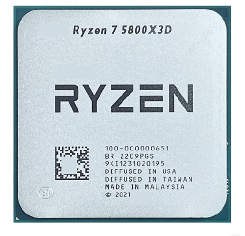 Процесор AM4 AMD Ryzen 7-5800X3D, Tray (100-000000651)