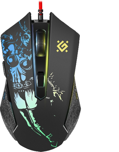 Комплект миша + килимок Defender Sin′Sister GM-933 USB, Black (52933)