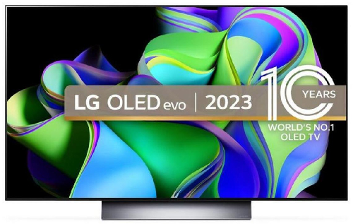 Телевізор 48" LG OLED48C36LA, Black (OLED48C36LA)
