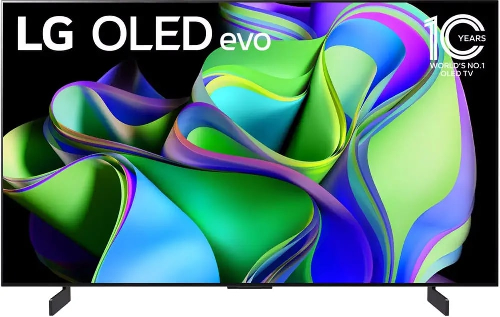 Телевізор 42" LG OLED42C34LA, Black (OLED42C34LA)