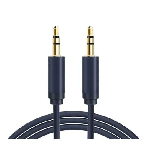 Кабель Cabletime Audio Jack 3.5mm M - Jack 3.5mm M 3pin, 2м, Black (CF15L)