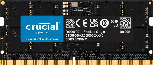 Оперативна пам′ять для ноутбука So-dimm Micron Crucial DDR5 5200Mhz 16Gb (CT16G52C42S5)