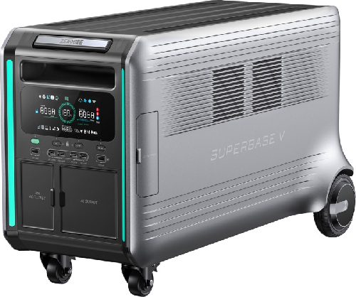 Зарядна станція Zendure SuperBase V6400, 3800W/6438Wh (ZDSBV6400-GY-EU)