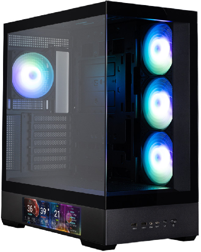 Корпус Zalman P40 DS ARGB Reverse with Window, Black (P40DSBLACK)
