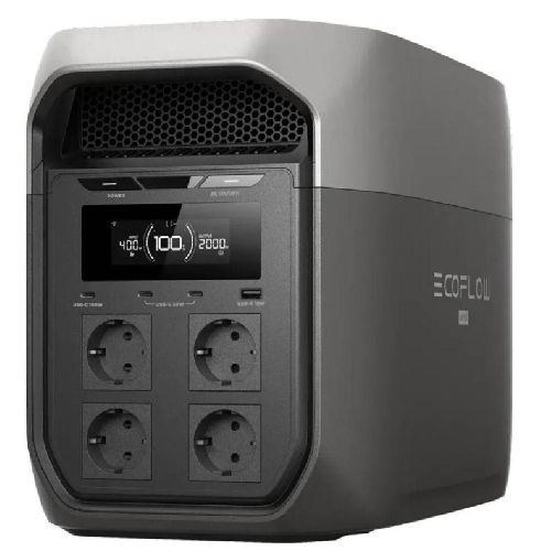 Зарядна станція EcoFlow Delta 3 Max, 2400W/2048Wh (FD3M-G-EU-CBOX)