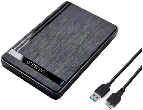 Зовнішня кишеня 2.5" Dynamode DM-CAD-25317 для HDD/SSD USB 3.0, Black (DM-CAD-25317)