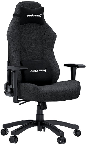 Геймерське крісло Anda Seat Luna Fabric Size L, Dark Grey (AD18-44-GB-F)