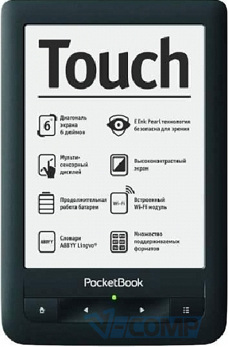 PocketBook 623 Touch Lux, Black