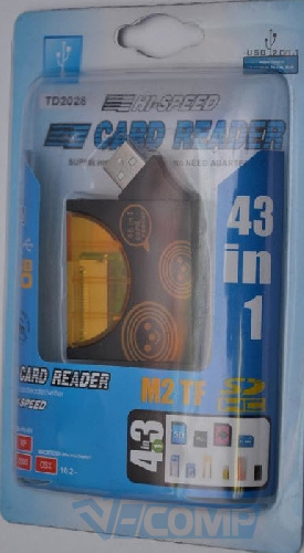 Картридер внешний ATcom TD2028 all in1 USB 2.0