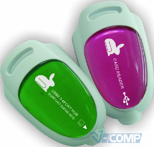 Картридер внешний ATcom TD2039 all in1 USB 2.0