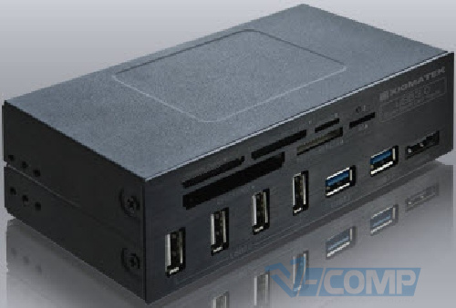 Картридер внешний Xigmatek USB3.0 Super-Speed Card Reader (CCO-UCOIAB-U01)