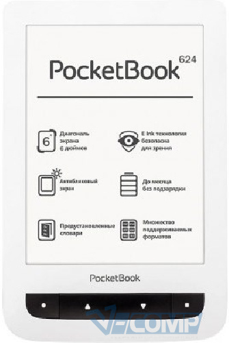 PocketBook Basiс Touch 624, White