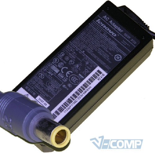 Блок питания для ноутбука Lenovo 20V 3.25A 65W (7.7*5+Pin) ORIGINAL