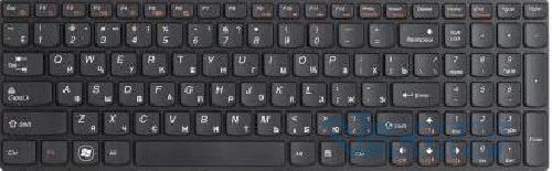 Клавиатура для ноутбука Lenovo IdeaPad Z580, G580, G585, Z580A, Z585, RU, Black