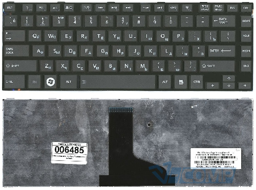Клавиатура для ноутбука Toshiba Satellite L800 , L830, M800, M805, C800, C800D, C805, M840, RU, Black