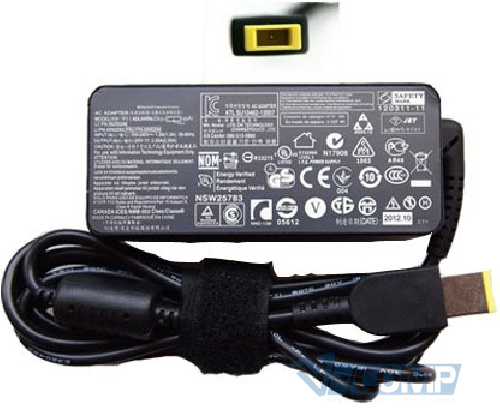 Блок питания для ноутбука Lenovo 20V 2.25A 45W (ADLX45NLC3A USB+pin Прямоугольный) ORIGINAL