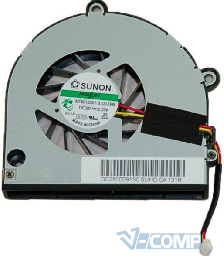 Вентилятор для ноутбука Acer Aspire ONE 751H, 751H, ZA3 FAN GC055515VH-A, 13.V1.BJ195.F.GN