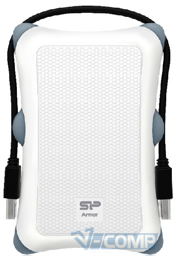 Внешний жесткий диск Silicon Power Armor A30, 500Gb, White
