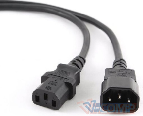 Кабель питания UPS Cablexpert C13 - C14, 5м, Black (PC-189-VDE-5M)