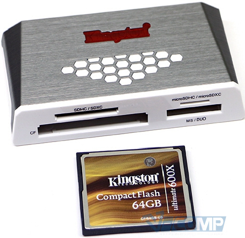 Картридер внешний Kingston USB 3.0 High-Speed Media Reader (FCR-HS4)