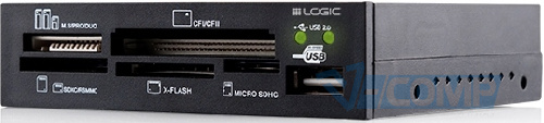 Картридер внутренний LogicConcept Card Reader LCR-100 All-in-One Black (LCR-100)