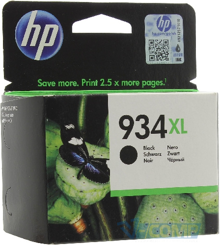 HP Картридж DJ No.934XL Black (C2P23AE)