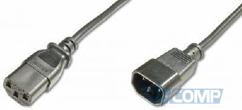 Кабель питания UPS Assmann C13 - C14, 5м, Black (AK-440205-050-S)