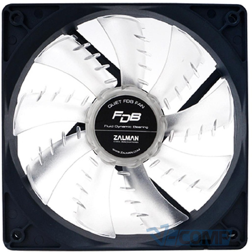 Кулер для корпуса Zalman ZM-F2 FDB (SF) Black/White
