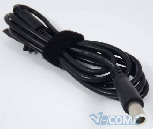 DC кабель от блока питания к ноутбуку HP, Dell (7.4*5.0 Central pin)