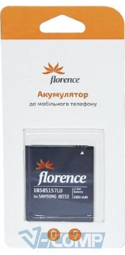 Аккумуляторная батарея Florence для Samsung Galaxy Beam i8530