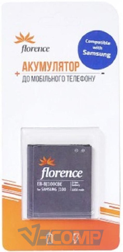 Аккумуляторная батарея Florence (AB603443CU) для Samsung Galaxy J1 J100