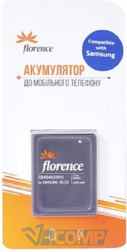 Аккумуляторная батарея Florence (EB484659VU) для Samsung Galaxy Wave 3 S8600, Galaxy W i8150