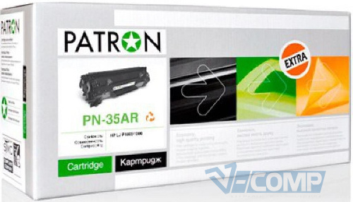 Картридж Patron для HP LJ P1005/1006 Extra, Black (PN-35AR)