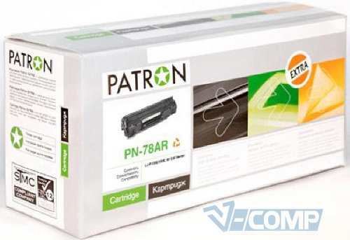 Картридж Patron для HP LJ P1566/1606  Extra, Black (PN-78AR)