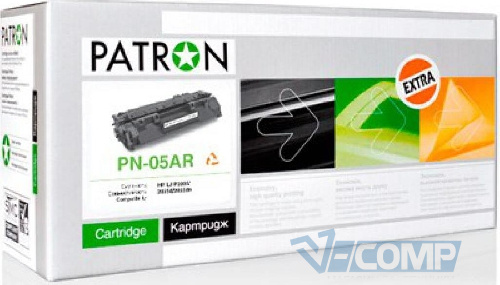 Картридж Patron для HP LJ P2055 Extra, Black (CT-HP-CE505X-PN-R)