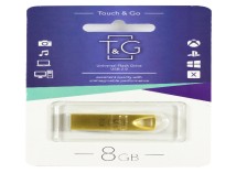 Флешка T&G 117 Metal Series, 8Gb, Gold (TG117GD-8G)